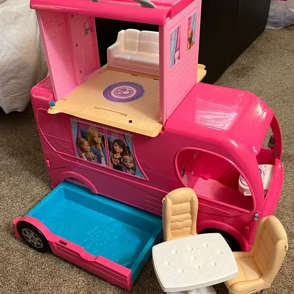 Toys Barbie Pop Up Camper Poshmark
